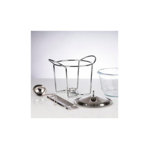 Мармит APS прямокутний з круглою скляною ємністю 4 л (65067)