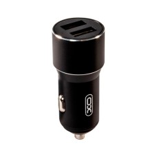 Зарядний пристрій XO CC30 Metal Car Charger Black (XO-CC30-BK)