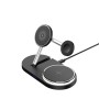 Зарядний пристрій Armorstandart Wireless Charging H102 3 in 1 Magnetic Black (ARM78103)
