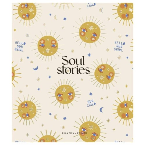 Зошит Школярик Soul stories 80 аркушів клітинка (080-3202K)