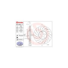 Гальмівний диск Brembo 09.A819.11