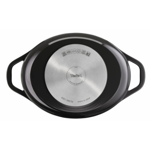 Каструля Tefal Air з кришкою 5.7л чорний (E2558904)