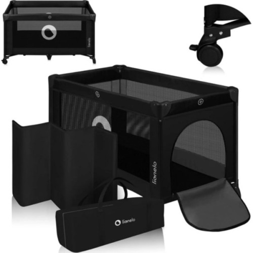 Дитячий манеж Lionelo Stefi BLACK CARBON (LO-STEFI BLACK CARBON)