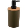 Дозатор для рідкого мила Ardesto Minimalism Темно-зелений 380 мл (ARHB3104OB)