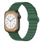 Ремінець до смарт-годинника Drobak Silicone Magnetic Link для Apple Watch All Series 38/40/41mm Army Green (898919)