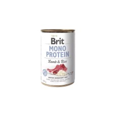 Вологий корм для собак Brit Care Mono Protein Lamb and Rice з ягнятиною та рисом (8595602555352)