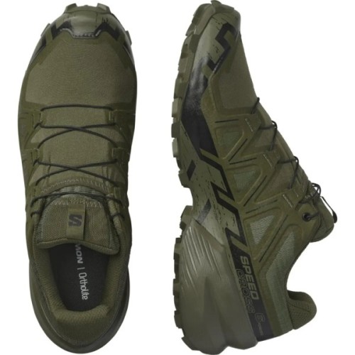 Кросівки Salomon Speedcross 6 Forces Green/Black 7.5 (L47161200-7.5)