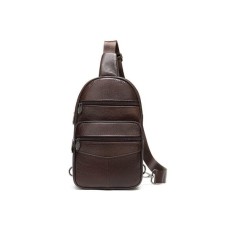 Сумка Vintage Чоловіча через плече Коричнева (14986)