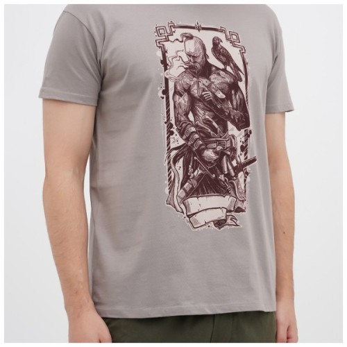Футболка Sol's Imperial Cossack with hawk світло-сірий XXL (11500380/396XXL)