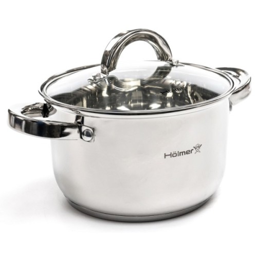 Каструля Hölmer з кришкою 2,6л (CR-18426-SS)