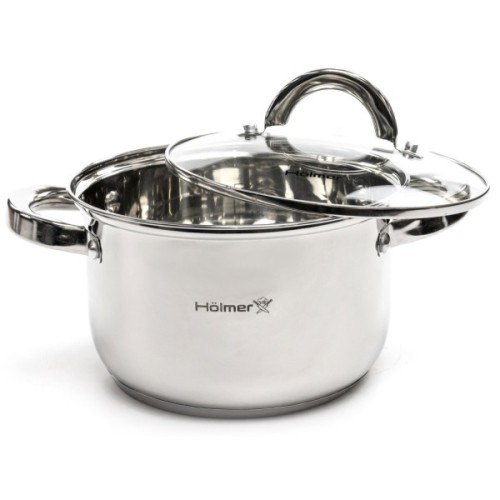 Каструля Hölmer з кришкою 2,6л (CR-18426-SS)