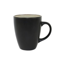 Чашка Ardesto Bolzano, 380мл, кераміка, чорно-коричневий (AR2938BB)