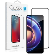 Скло захисне ACCLAB Full Glue Xiaomi Redmi Note 12R Black (1283126589836)
