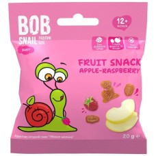 Дитячі снеки Bob Snail фруктові яблуко-малина 20 г (1740852)