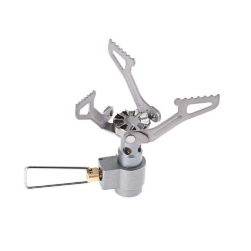 Пальник BRS Набір BRS-3000T титановий + балон різьбовий бутановий Quest, 450гр (BRS-3000TQ-G450)