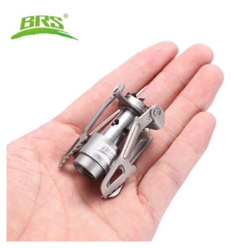 Пальник BRS Набір BRS-3000T титановий + балон різьбовий бутановий Quest, 450гр (BRS-3000TQ-G450)