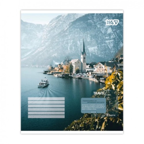 Зошит Yes Travel line А5 60 аркушів лінія (768825)