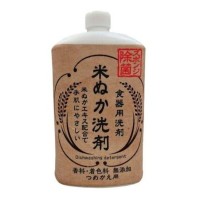 Засіб для ручного миття посуду Rocket Soap Kitchen Detergent Rice Bran Змінний блок 800 мл (4903367093622)