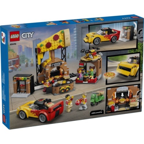 Конструктор LEGO City Доставка піци з різними транспортними засобами (60496)