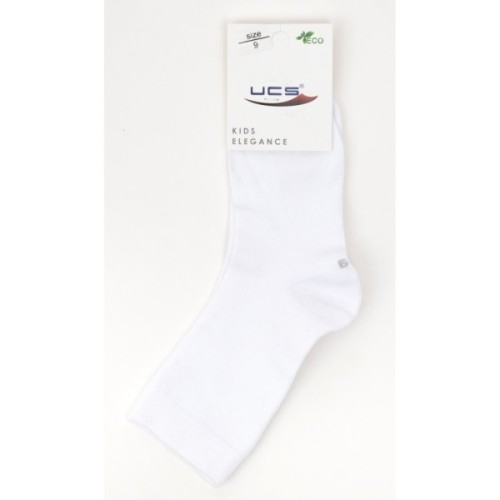 Шкарпетки дитячі UCS Socks однотонні (M0C0101-0167-3B-white)