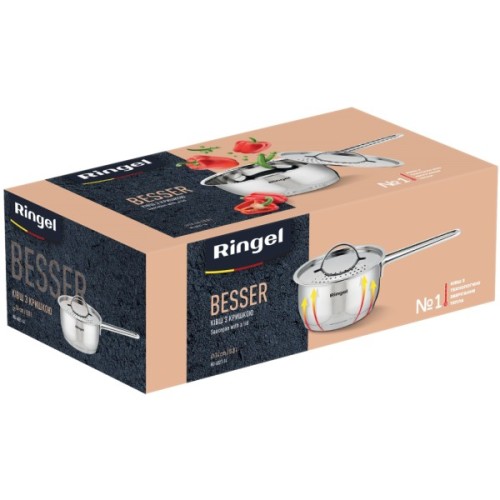 Ківш Ringel Besser з кришкою 0,8 л (RG-4021-14)