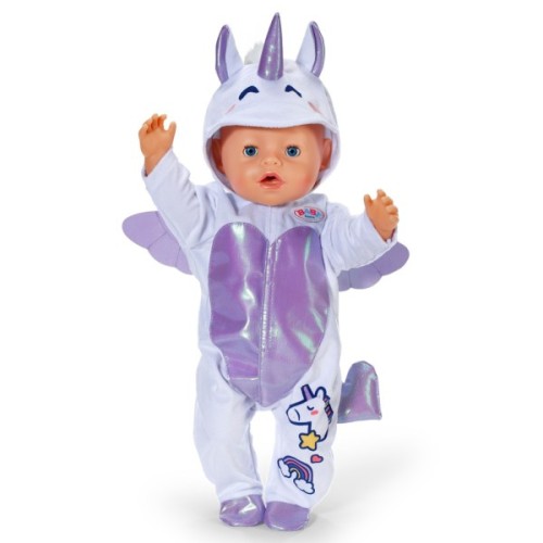 Аксесуар до ляльки Zapf Одяг для ляльки Baby Born - Комбінезон Єдинорога (838266)