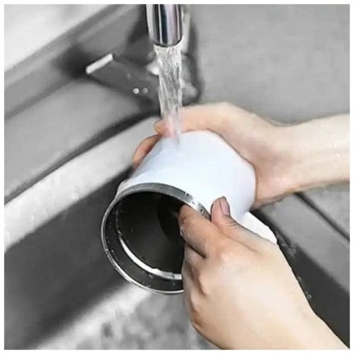 Термокружка TheGeneral з підігрівом та бездротовою зарядкою ThermoHub 15W з LED індикатором біла (40021321-08)