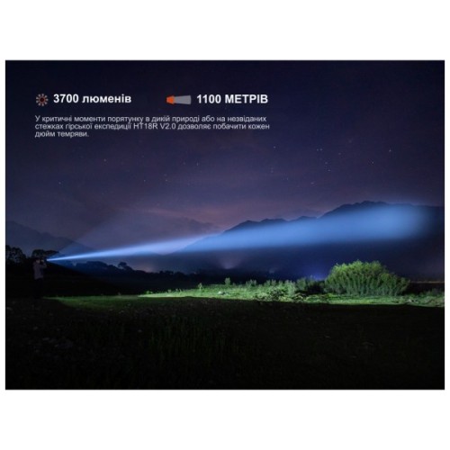 Ліхтар Fenix HT18R v.2.0 (HT18RV20)