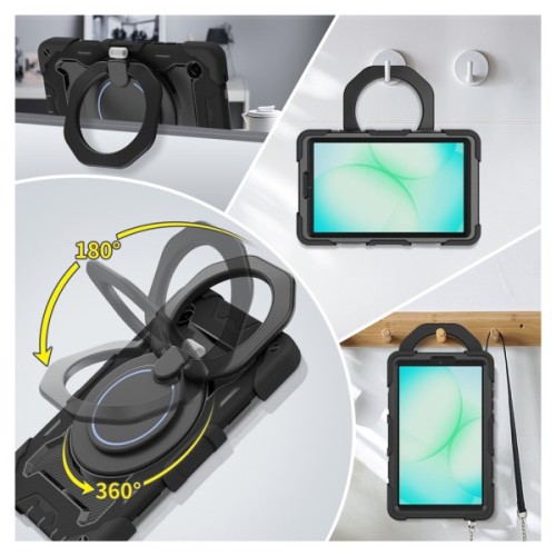 Чохол до планшета BeCover Armor Stand Samsung Galaxy Tab A11 SM-X133/X135 8.7" Black (715499)