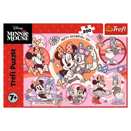 Пазл Trefl Disney Minnie Звички Мінні Маус 200 елементів (5900511133431)