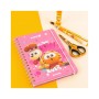Тижневик Kite дитячий на спіралі Garfield, тверда обкладинка (GF25-438)