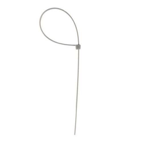 Стяжка Alloid 2.5х200мм, пластик, 100шт./уп., сірий (PC-25200G)