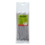 Стяжка Alloid 2.5х200мм, пластик, 100шт./уп., сірий (PC-25200G)