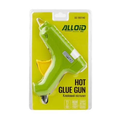 Клейовий пістолет Alloid Alloid. Клейовий пістолет 40Вт, 11мм (GG-1801140)