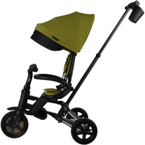 Дитячий велосипед QPlay Nova складаний триколісний Military Green (S700-16NovaEvaMG)