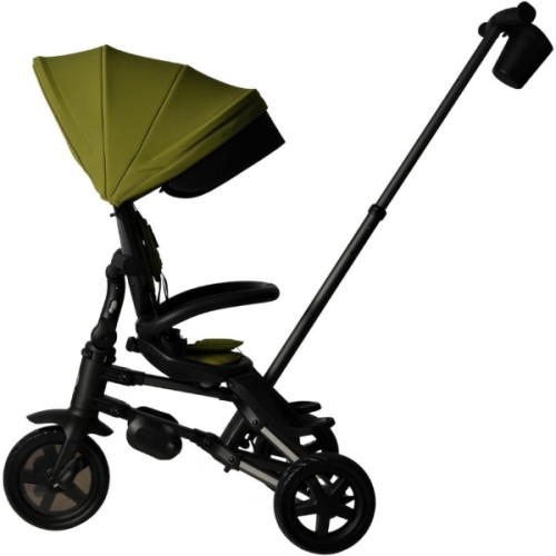 Дитячий велосипед QPlay Nova складаний триколісний Military Green (S700-16NovaEvaMG)