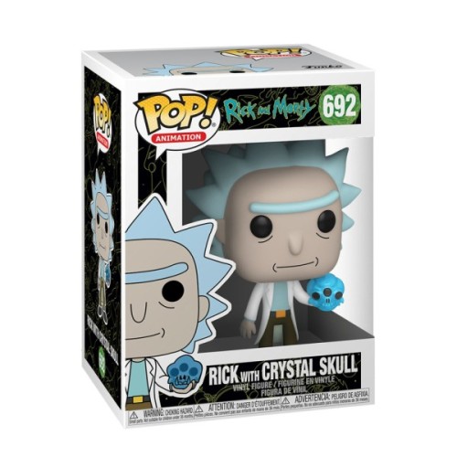 Фігурка Funko Pop серії Рік і Морті - Рік з кришталевим черепом (45438)
