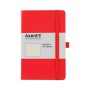 Книга записна Axent Partner 125х195 мм в точку 96 аркушів Червона (8306-05-A)