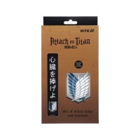 Бейдж Kite набір на липучці та підвіска Attack on Titan (AT25-3010)