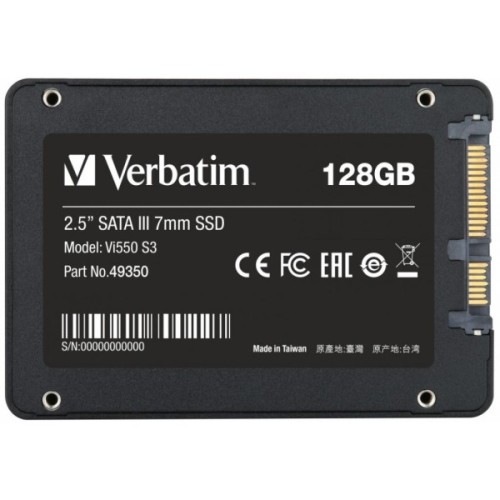 Накопичувач SSD 2.5" 128GB Verbatim (49350)