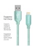 Дата кабель USB 2.0 AM to Lightning 2.0m mint ColorWay (CW-CBUL007-MT)