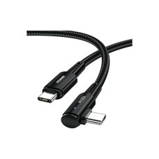 Дата кабель USB-C to USB-C 3.0m 100W 90° corner black Essager (EXCTT1-CGWTC01)