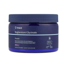 Вітамінно-мінеральний комплекс Trace Магній гліцинат, смак винограду, Magnesium Glycinate Powder, 180 гр (TMR00888)