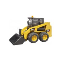 Масштабна модель автомобіля Bruder Навантажувач з бортовим поворотом Cat (02481)