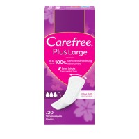 Щоденні прокладки Carefree Plus Large 20 шт. (3574661606248/3574661487649)