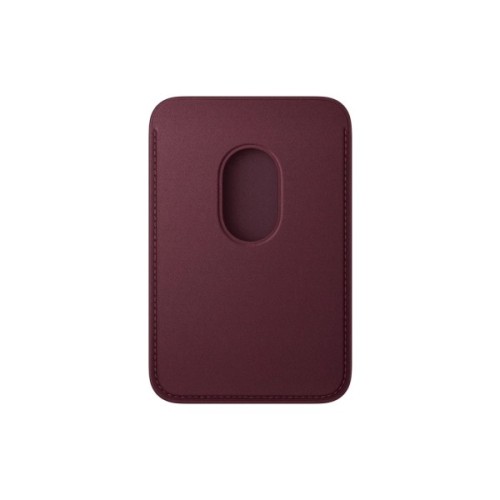 Чохол до мобільного телефона Apple FineWoven Wallet MagSafe iPhone Burgundy (MK9H4ZM/A)