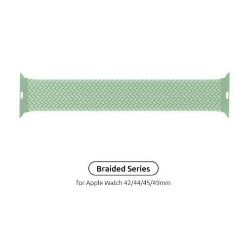 Ремінець до смарт-годинника Armorstandart Braided Solo Loop для Apple Watch 49/46/45/44/42 (Series 1-3) Mint Size 10 (172 mm) (ARM64912)