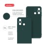 Чохол до мобільного телефона Intaleo Silicone Xiaomi Redmi 12C Dark Green (1283126600661)