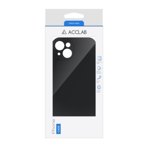 Чохол до мобільного телефона ACCLAB SoftShell Apple iPhone 14 Plus Black (1283126557026)