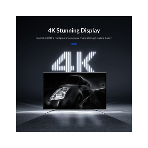 Розгалужувач Orico HDMI 2.0 1x2, 4K (CA913510)